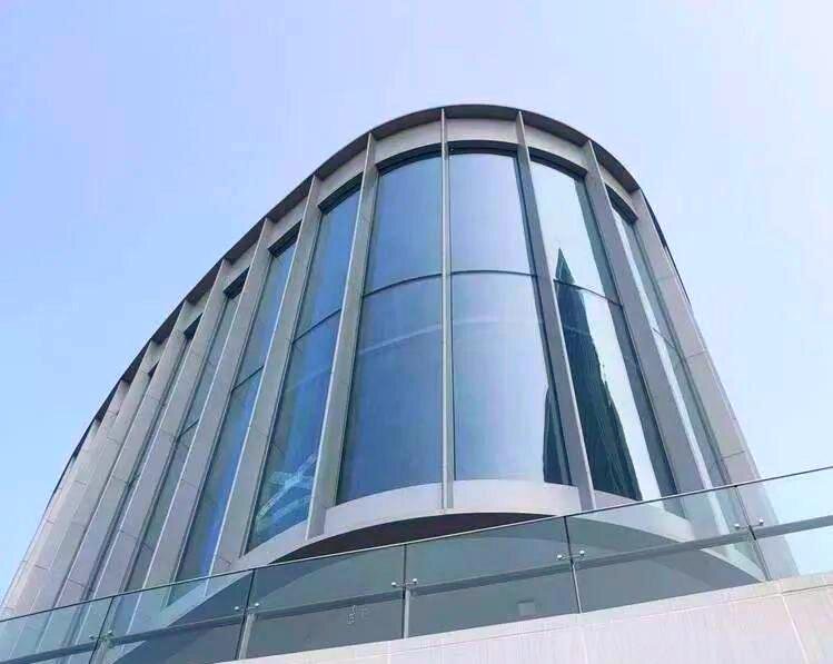 株洲市异形展柜玻璃热弯玻璃 - 厂家